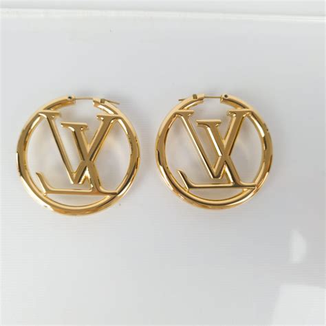 louis vuitton hoops price|louis vuitton nautical hoop earrings.